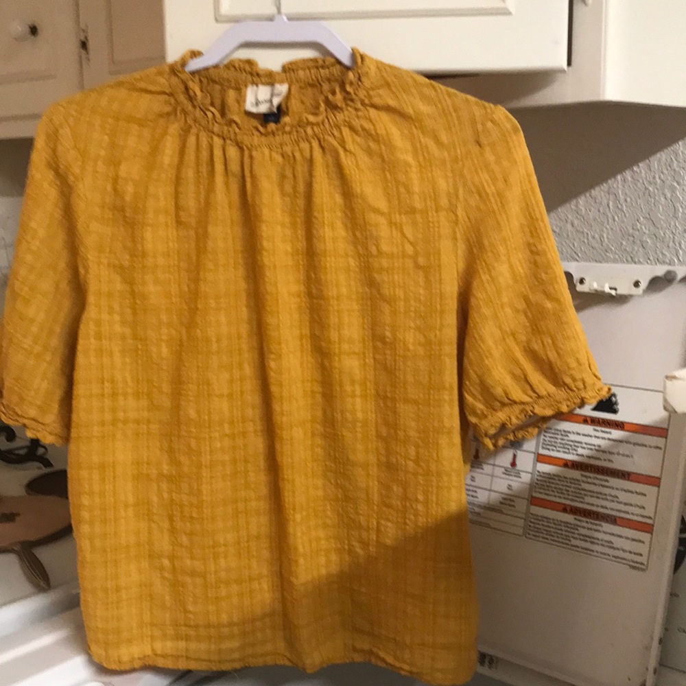 Universal thread high neck blouse